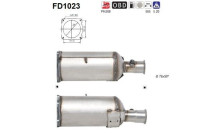 Filtro de partículas diésel FD1023