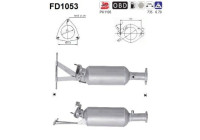 Filtro de partículas diésel FD1053