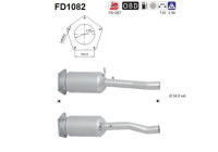 Filtro de partículas diésel FD1082