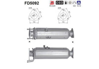 Filtro de partículas diésel FD5092