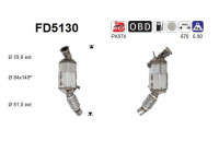 Filtro de partículas diésel FD5130