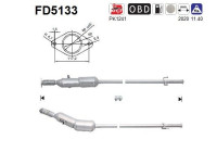 Filtro de partículas diésel FD5133