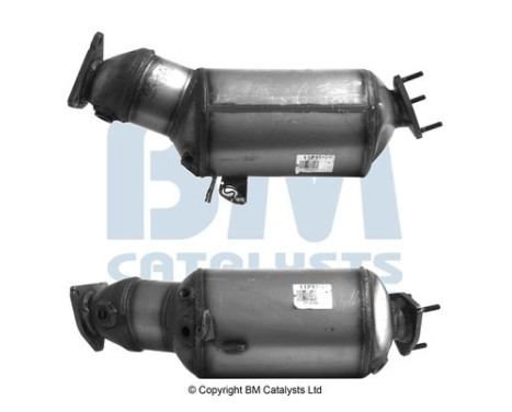 Filtro de partículas diésel, sistema de escape BM11231H BM Catalysts