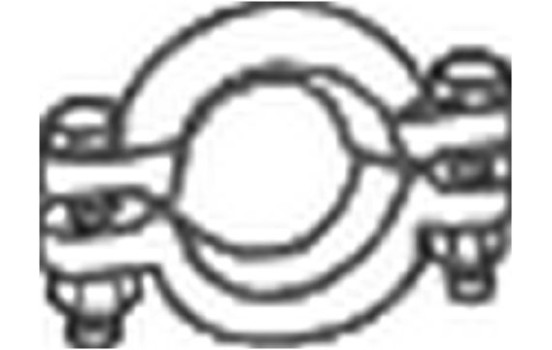 Abrazadera de escape Bosal, Imagen 2