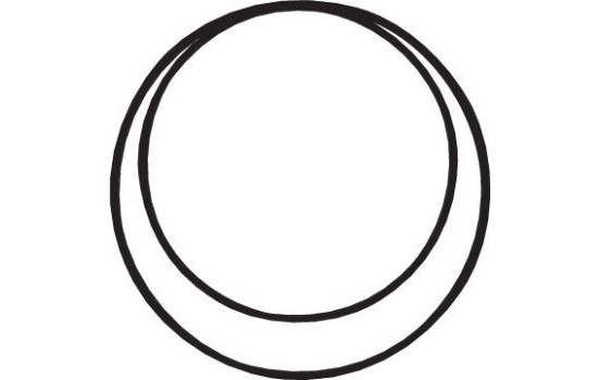 Abrazadera, sistema de escape, Imagen 2