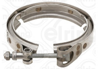 Conexión de tuberías, sistema de escape