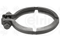 Conexión de tuberías, sistema de escape