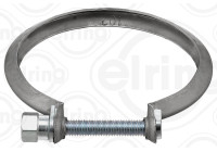 Conexión de tuberías, sistema de escape