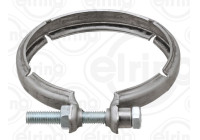 Conexión de tuberías, sistema de escape
