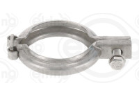 Conexión de tuberías, sistema de escape