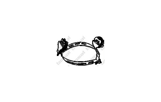 Soporte, sistema de escape