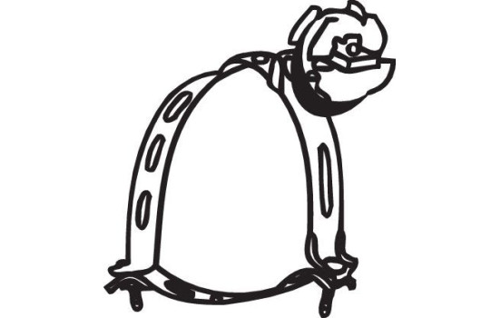 Soporte, sistema de escape