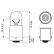 Faro Bosch Trucklight T2W, 24V2W, Miniatura 8