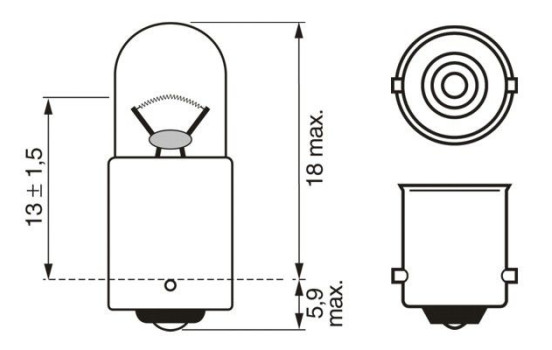 Faro Bosch Trucklight T2W, 24V2W, Imagen 8