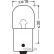 Osram Truckstar Pro 24v R5W BA15s, Miniatura 2
