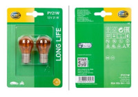 Hella Longlife PY21W, 12V21W (2 unidades)