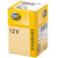 Hella Standard B8.5d, 12V1.2W (Negro)