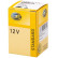 Hella Standard BX8.4d, 12V1.1W (Naranja)