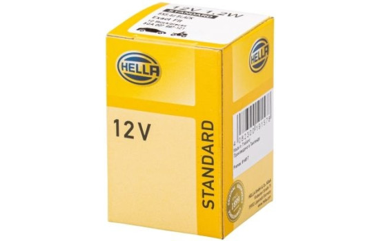 Hella Standard BX8.4d, 12V1.2W (Negro)