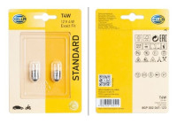 Hella Standard T4W, 12V4W (2 unidades)