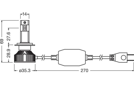 Osram LEDriving HL H7 (2 unidades), Imagen 3