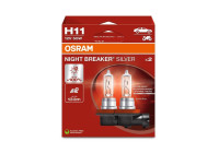 Osram Night Breaker Silver H11, 12V55W (2 unidades)