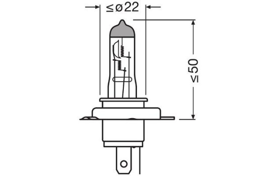 Osram Original H19, 12V6055W, Imagen 3