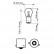Philips PR21W, 12 V, 21 W, BAW15s, Miniatura 2
