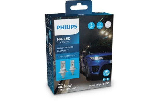 Philips Ultinon Pro6000 Boost H4