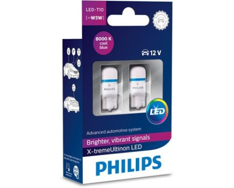 Philips X-Treme Ultinon LED W5W-T10 8000k 127998000KX2