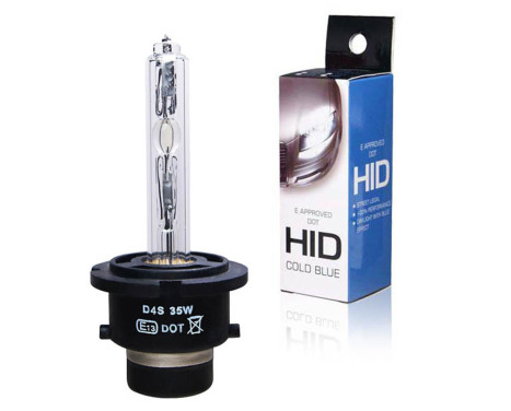 Lámpara de xenón HID D4S 5000K + homologación E, 1 unidad