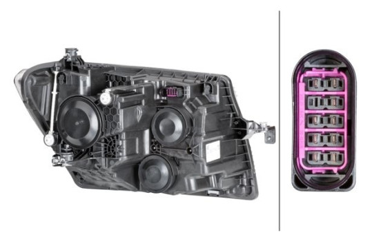 Faro 1LB 012 830-031 Hella, Imagen 2