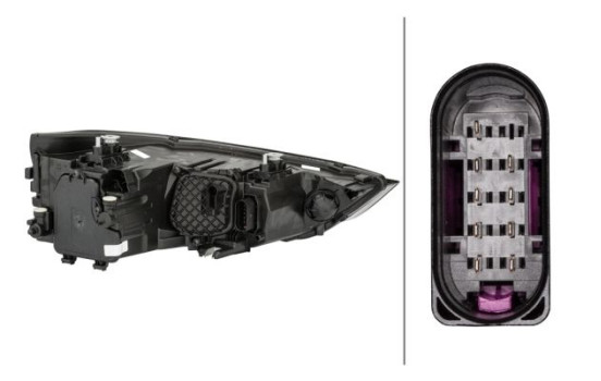Faro delantero Audi A1 (8X1,8XK) li 11-18 H7 1EG 354 838-011 Hella, Imagen 2