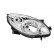 Faro derecho 1E7 271 510-321 Hella, Miniatura 2