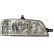 Faro derecho 1EB 354 306-021 Hella