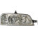 Faro derecho 1EB 354 306-021 Hella, Miniatura 2
