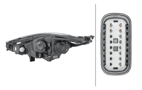 Faro derecho 1EE 354 803-021 Hella, Imagen 2