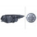 Faro derecho 1EE 354 835-021 Hella, Miniatura 2