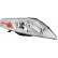 Faro derecho 1EF 010 541-021 Hella