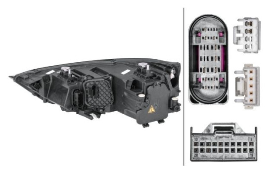 Faro derecho 1ZS 354 838-101 Hella, Imagen 2