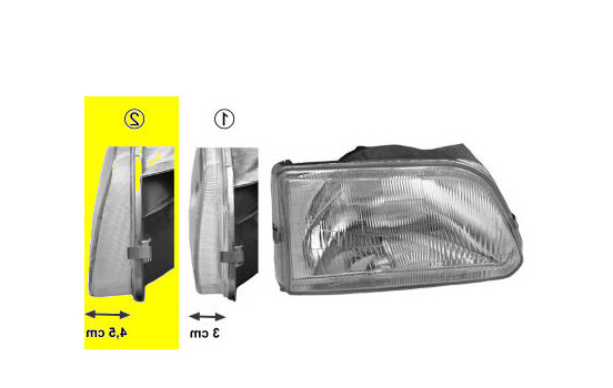 Faro derecho 5322944 Van Wezel
