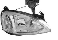 Faro derecho con intermitente 03>05 2XH7 Tipo VALEO 3779962 Van Wezel