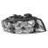Faro derecho con intermitente 12/02+ XENON D1S+H7 0325982 Van Wezel