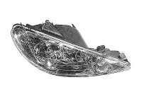Faro derecho con intermitente 2 X H7 Cristal transparente VALEO 087276