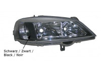 Faro derecho con intermitente Borde NEGRO 3742968 Van Wezel