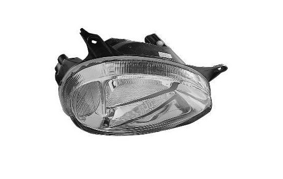 Faro derecho con intermitente + CRISTAL TRANSPARENTE ELÉCTRICO 3776966 Van Wezel