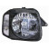 Faro derecho con intermitente H4 5235962 Van Wezel, Miniatura 2