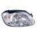 Faro derecho con intermitente H4 + intermitente blanco 8225964 Van Wezel, Miniatura 2