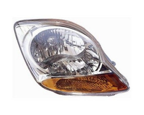 Faro derecho con intermitente H4 + Motor eléctrico 0807962 Van Wezel