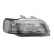 Faro derecho con intermitente hasta '97 +/- REGleft ELECT. 2529962 Van Wezel